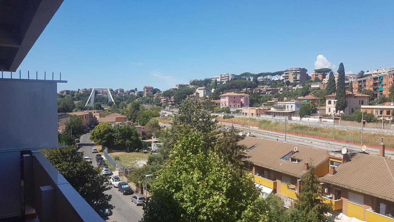 Apartmán Casa Stazione Magliana Řím Exteriér fotografie