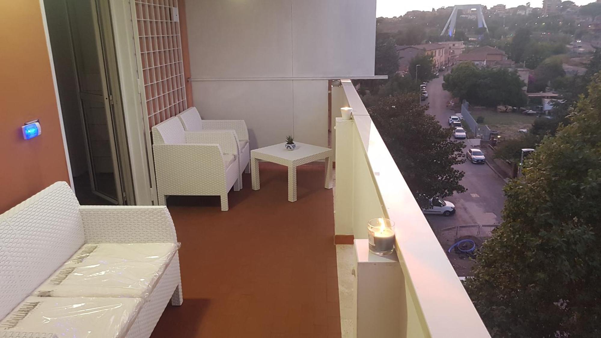 Apartmán Casa Stazione Magliana Řím Exteriér fotografie