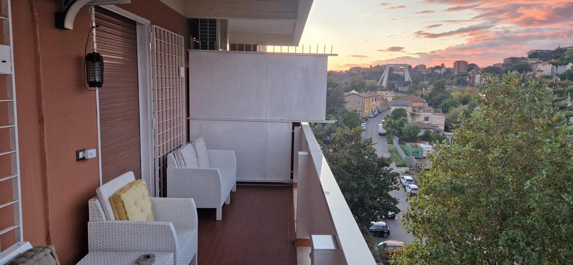 Apartmán Casa Stazione Magliana Řím Exteriér fotografie