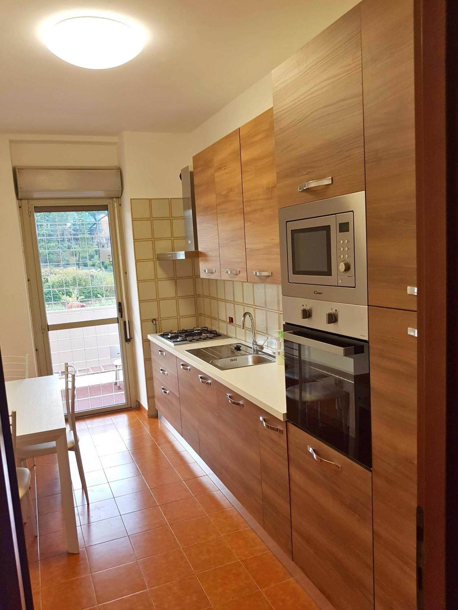 Apartmán Casa Stazione Magliana Řím Exteriér fotografie