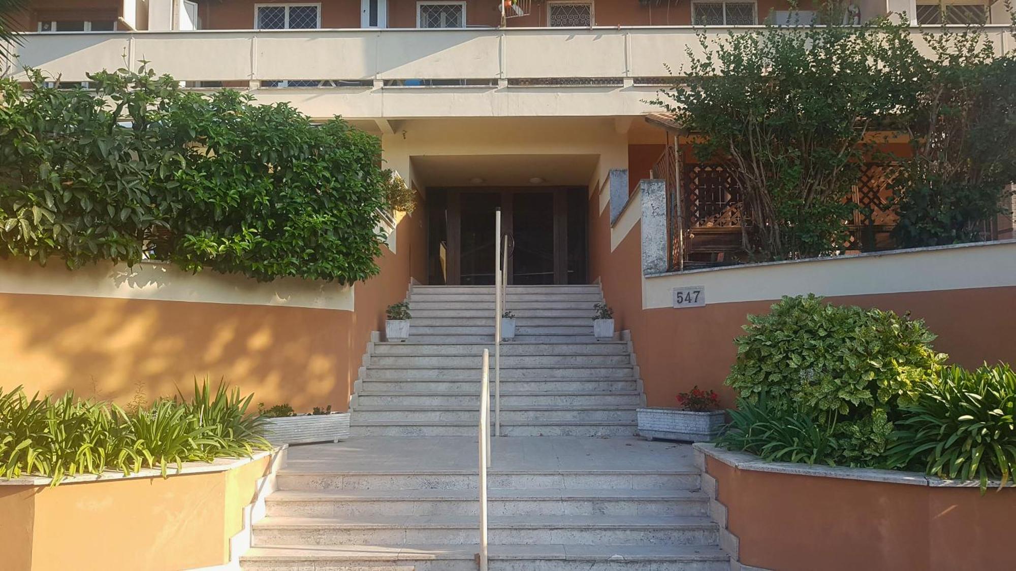 Apartmán Casa Stazione Magliana Řím Exteriér fotografie