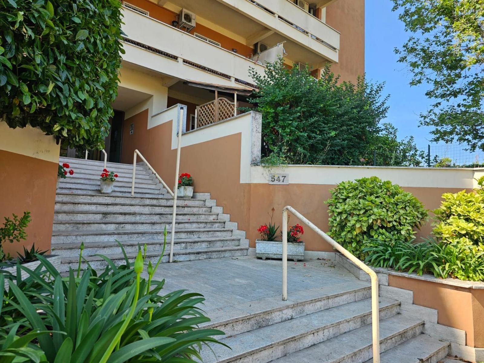 Apartmán Casa Stazione Magliana Řím Exteriér fotografie
